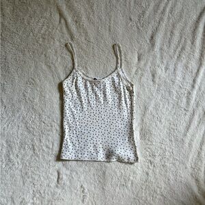 brandy melville floral tank